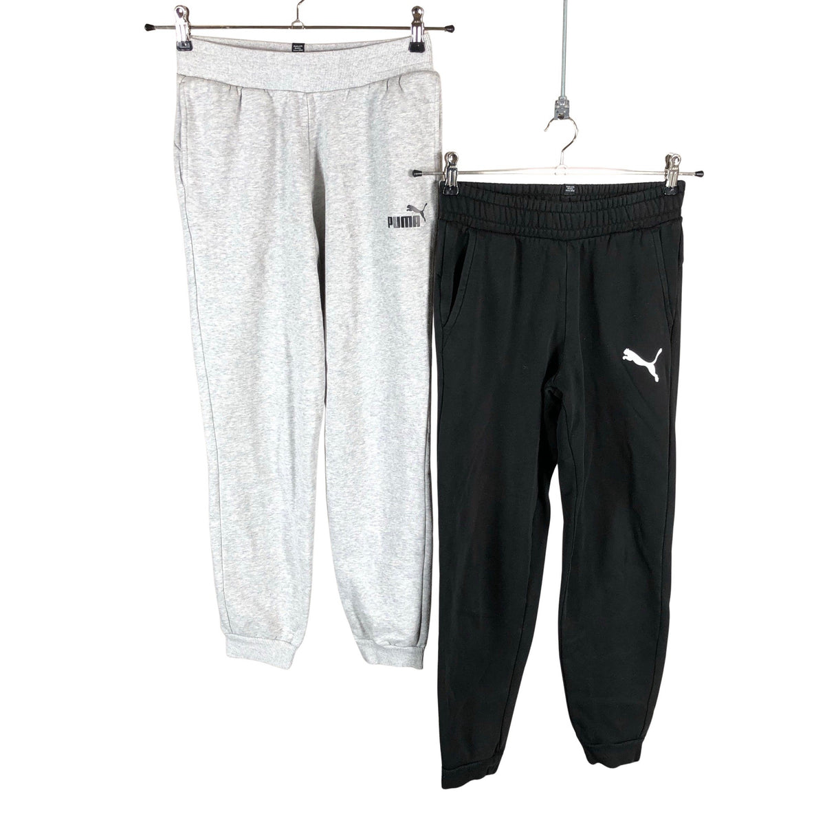 Unisex Puma - Collegehousut, koko 158 - 164 - Harmaa (1)