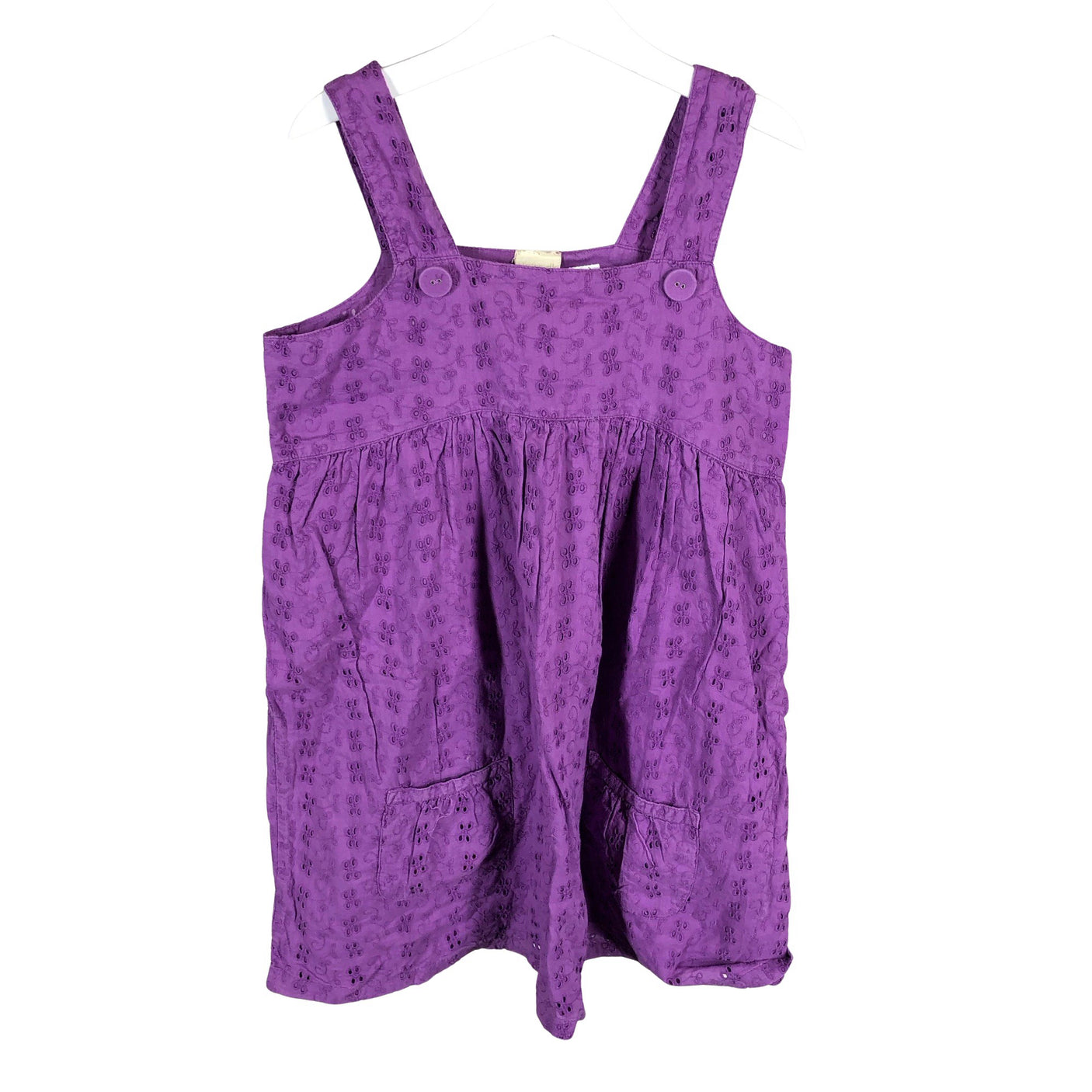 Tyttöjen Claire.dk - Kangasmekko, koko 146 - 152 - Violetti (1)