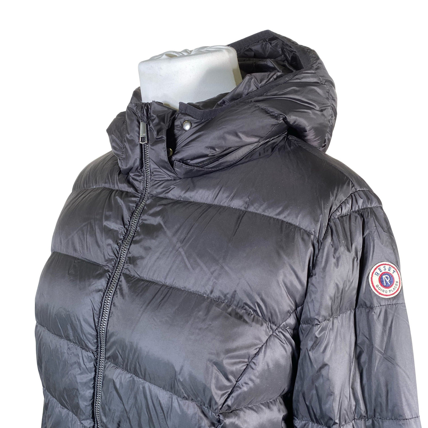 Naisten Reset - Kevytuntuvatakki, koko 46 - Musta (2)