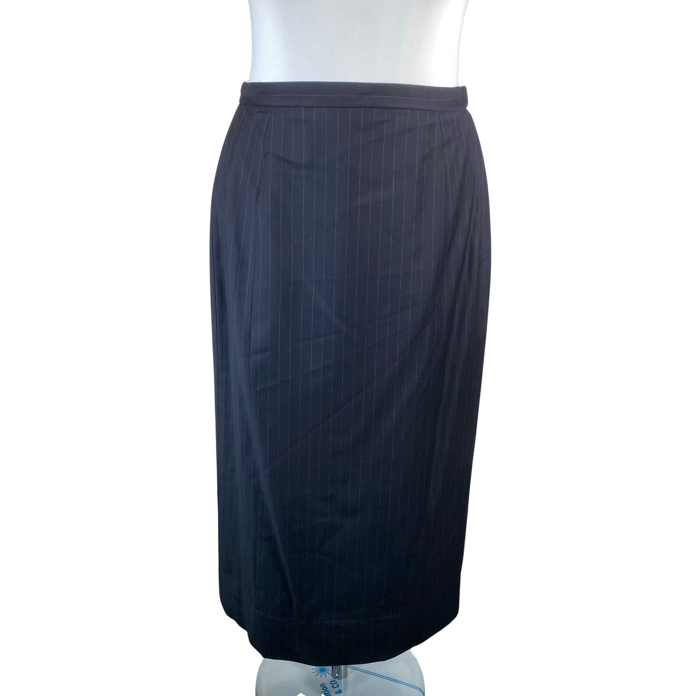 Naisten Handmade - Suora hame, koko 44 - Sininen (1)