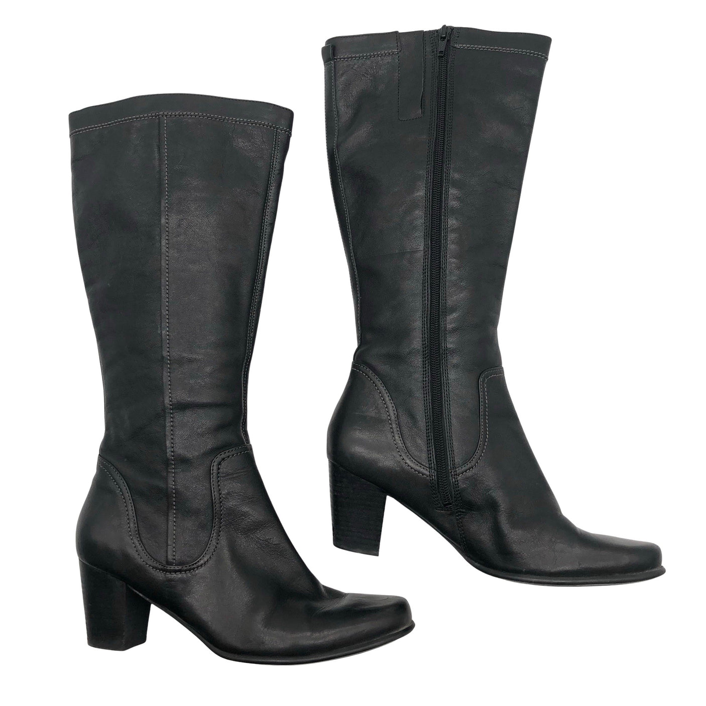 Naisten Ecco - Saappaat, koko 40 - Musta (1)