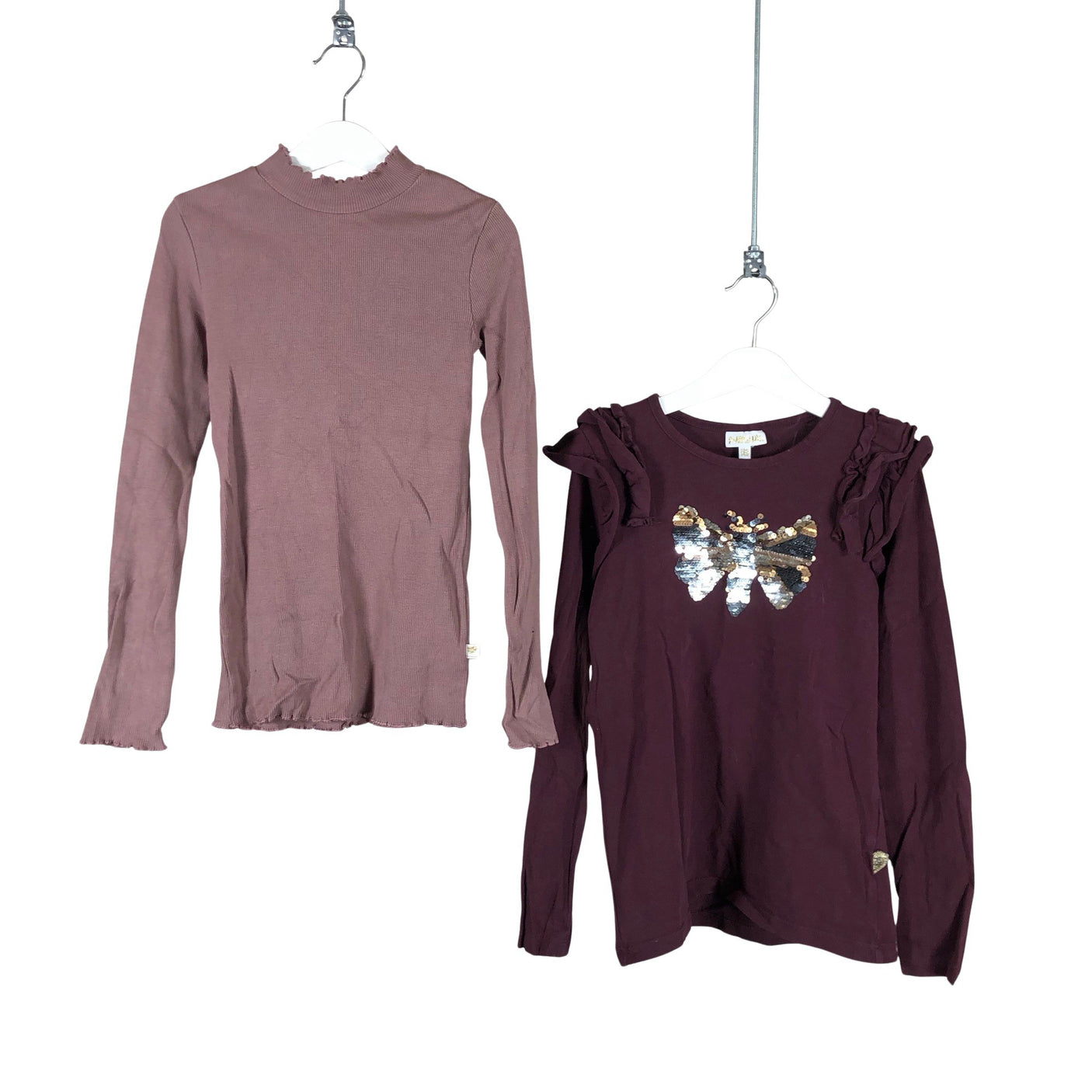 Tyttöjen POMPdeLUX - Trikoopaita, koko 134 - 140 - Vaaleanpunainen (1)