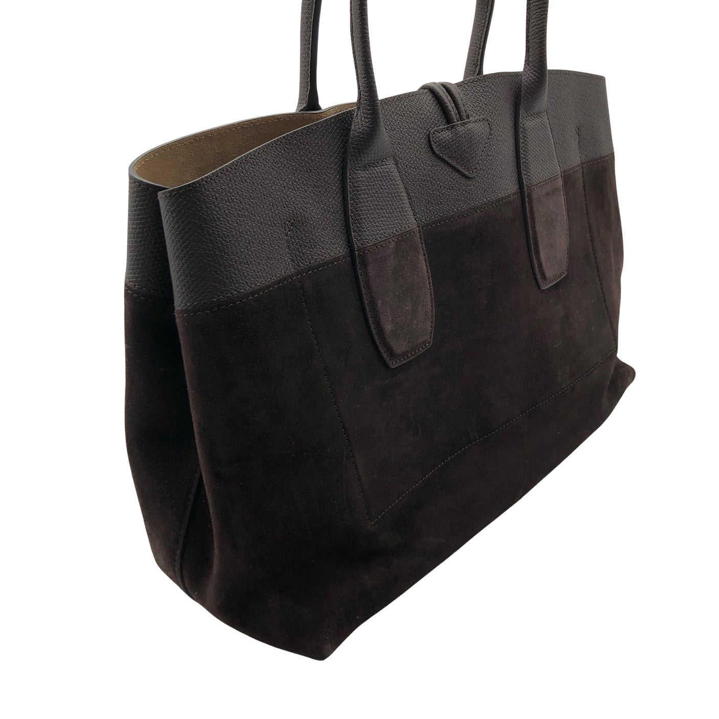Naisten Longchamp - Käsilaukku, koko Maxi - Ruskea (3)