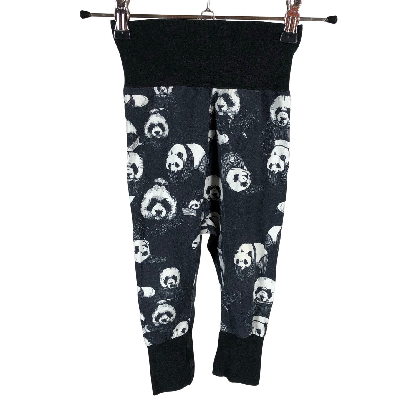 Unisex Ehta - Trikoohousut, koko 74 - 80 - Musta (1)