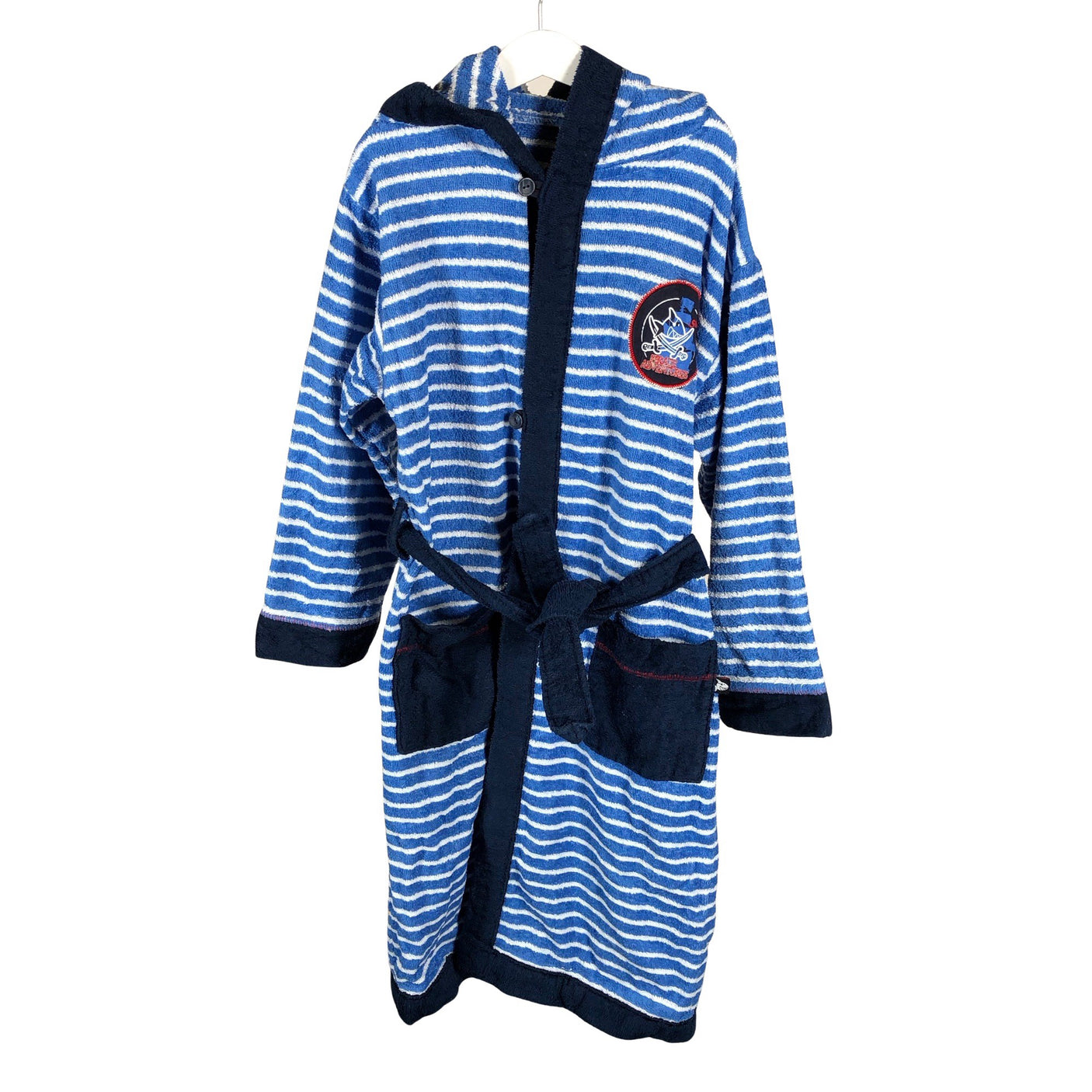 Unisex Schiesser - Kylpytakki, koko 122 - 128 - Sininen (1)