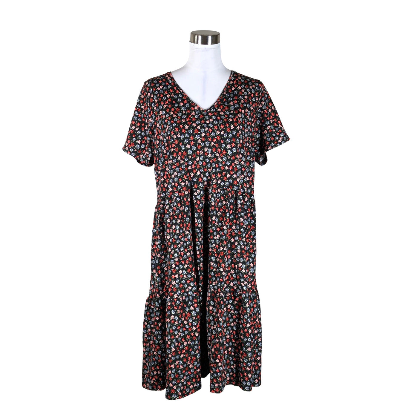 Naisten Riva Clothing - Trikoomekko, koko 38 - Musta (1)