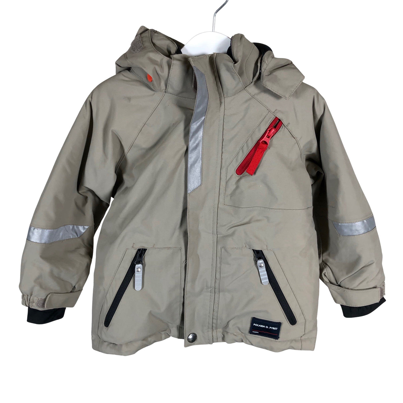 Unisex Polarn O. Pyret - Toppatakki, koko 92 - 98 - Beige (1)