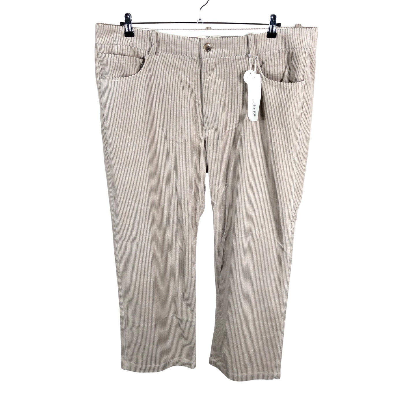 Naisten Esprit - Samettihousut, koko W36 - Harmaa (1)