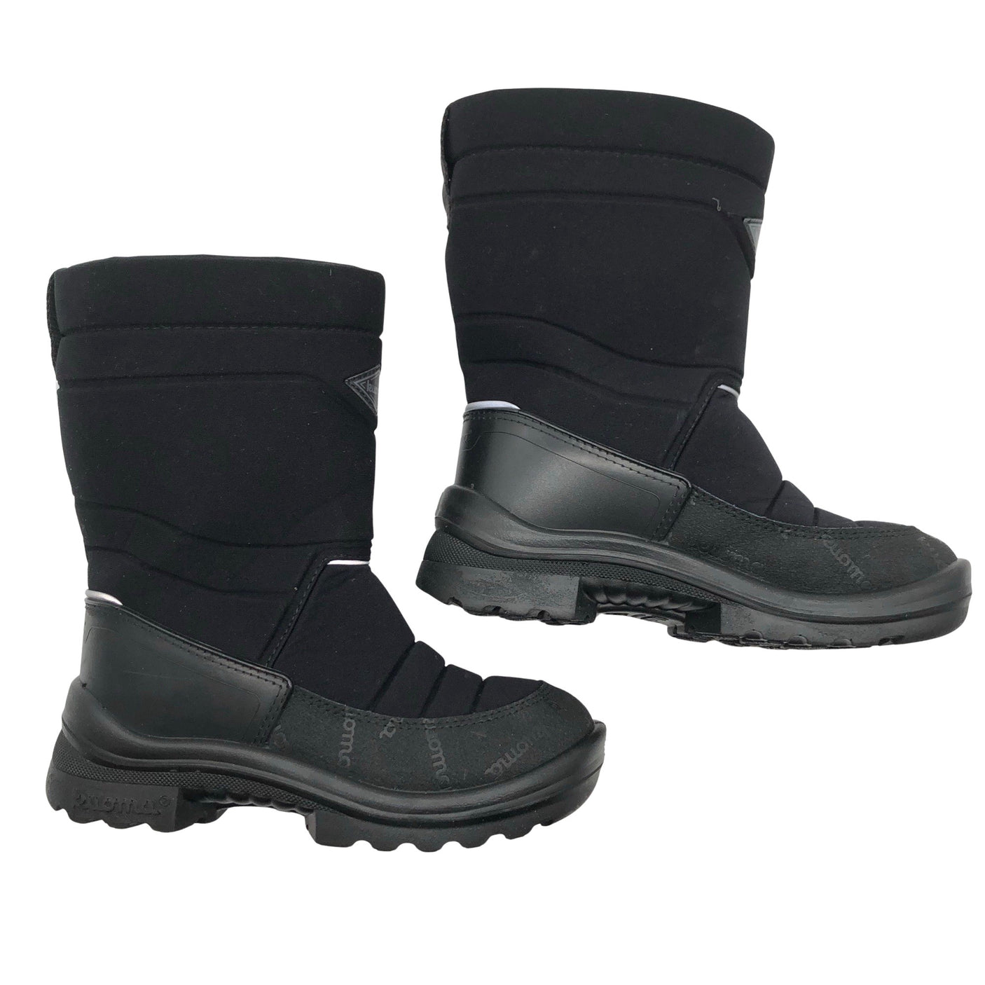 Unisex Kuoma - Talvikengät, koko 34 - Musta (1)