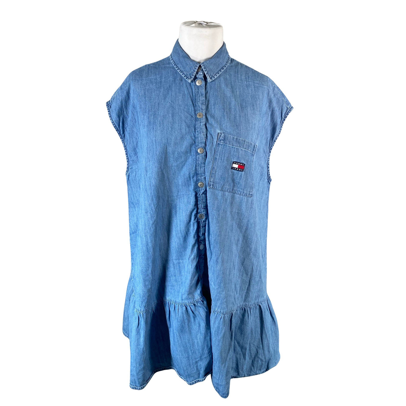 Naisten Tommy Jeans (Tommy Hilfiger) - Farkkumekko, koko 48 - Sininen (1)