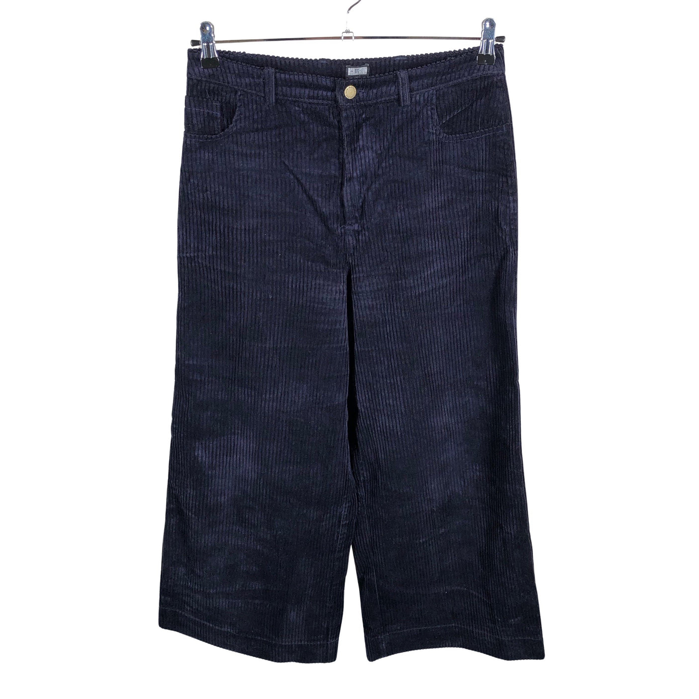 Naisten R-collection - Samettihousut, koko 38 - Violetti (1)