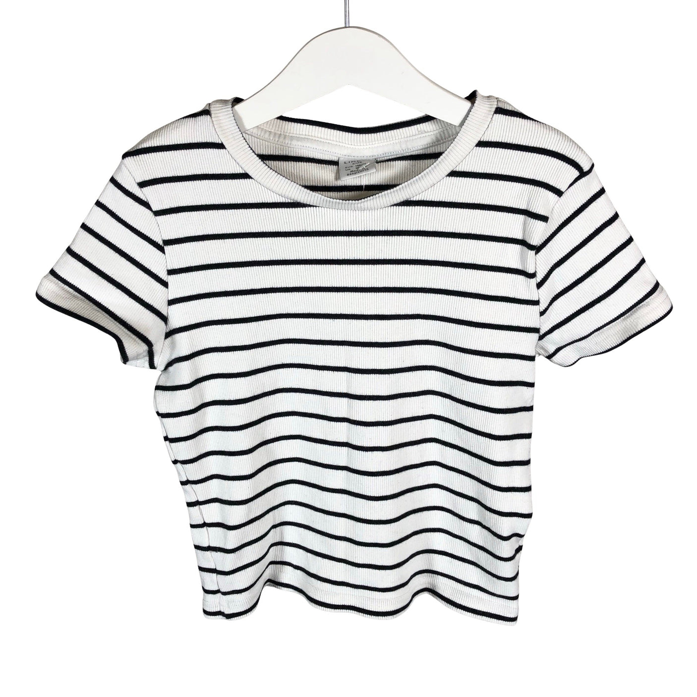 Tyttöjen Lindex - T-paita, koko 146 - 152 - Valkoinen (1)
