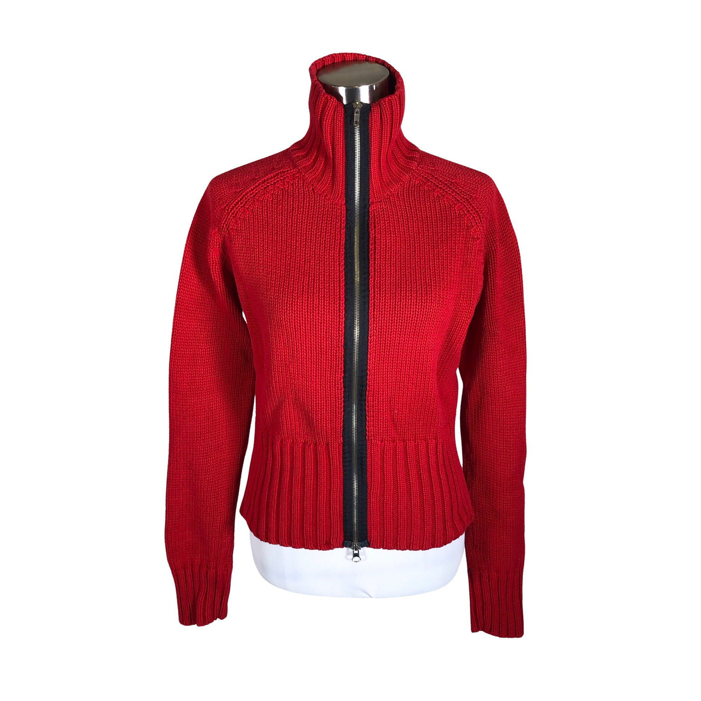 Naisten Tommy Hilfiger - Neuletakki, koko 38 - Punainen (1)