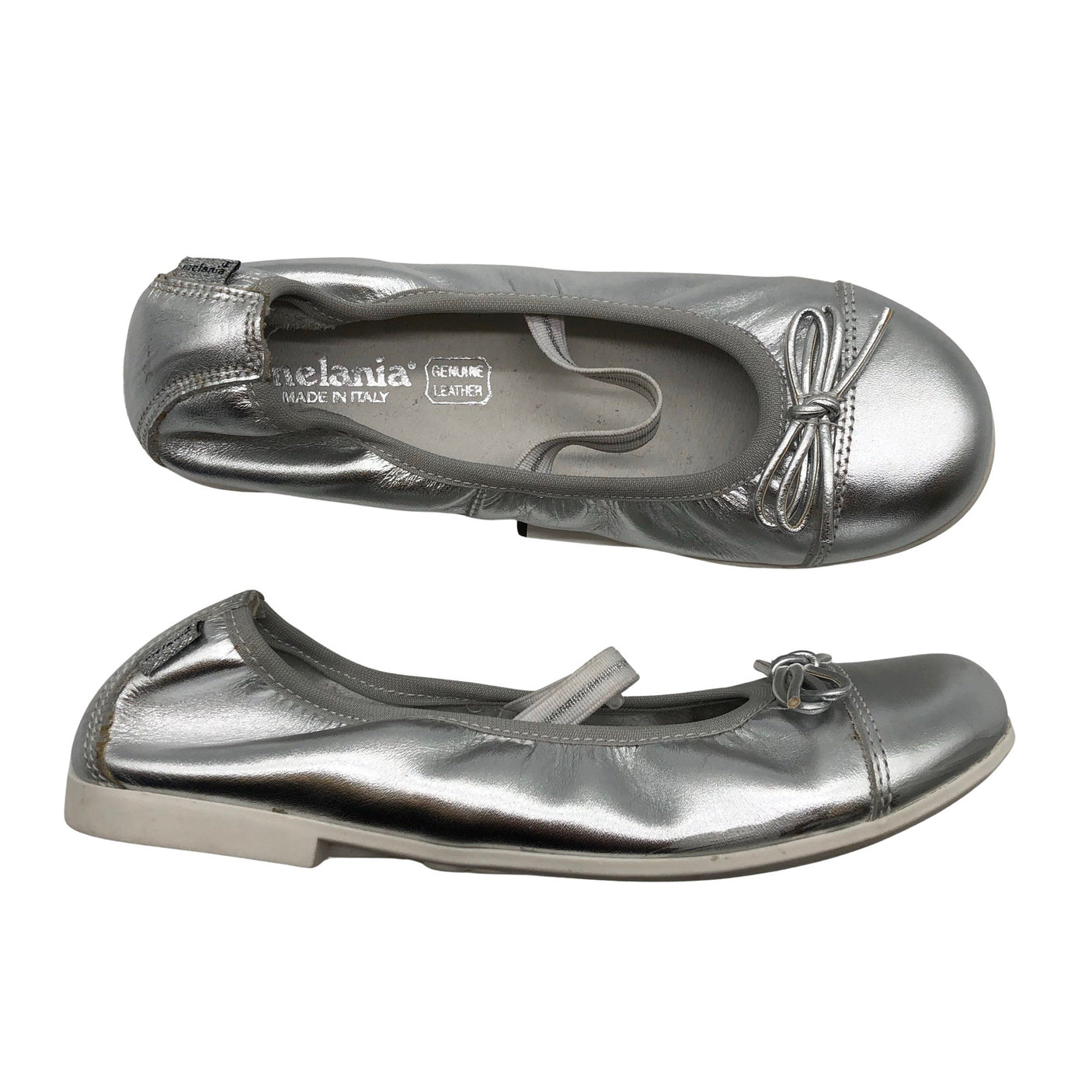 Tyttöjen Melania - Ballerinat, koko 33 - Hopea (1)