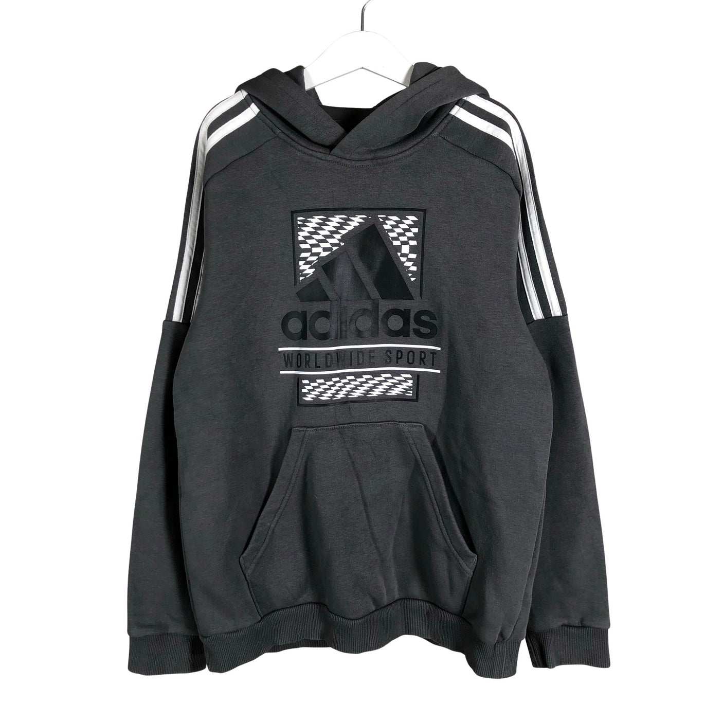 Unisex Adidas - Huppari, koko 146 - 152 - Harmaa (1)
