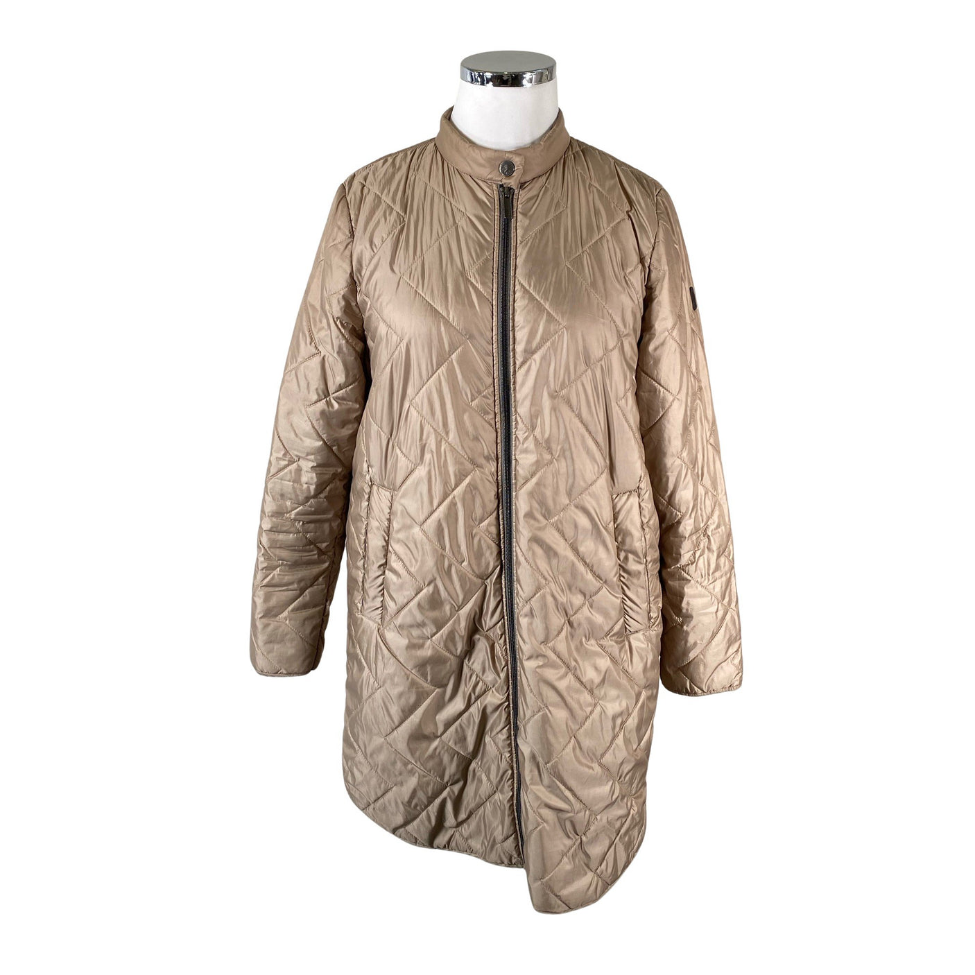 Naisten Etage - Tikkitakki, koko 44 - Beige (1)