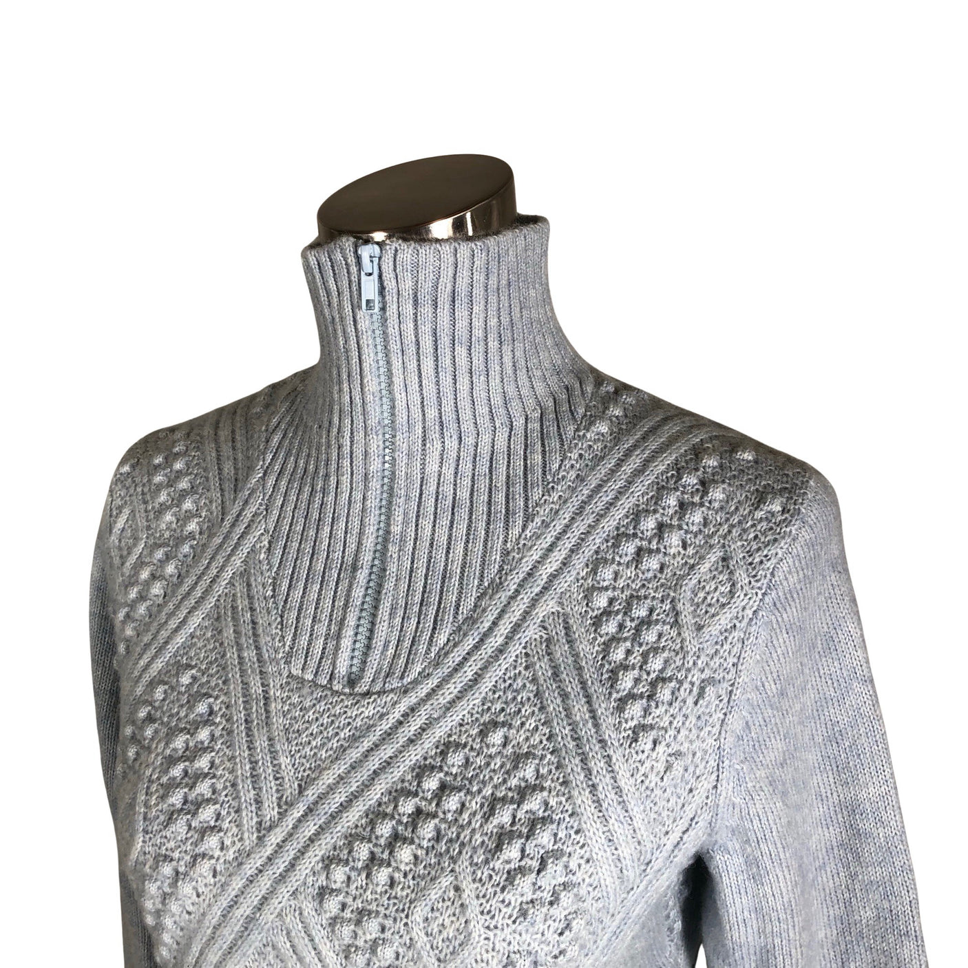 Naisten Filippa K. - Neulepaita, koko 34 - Vaaleansininen (3)