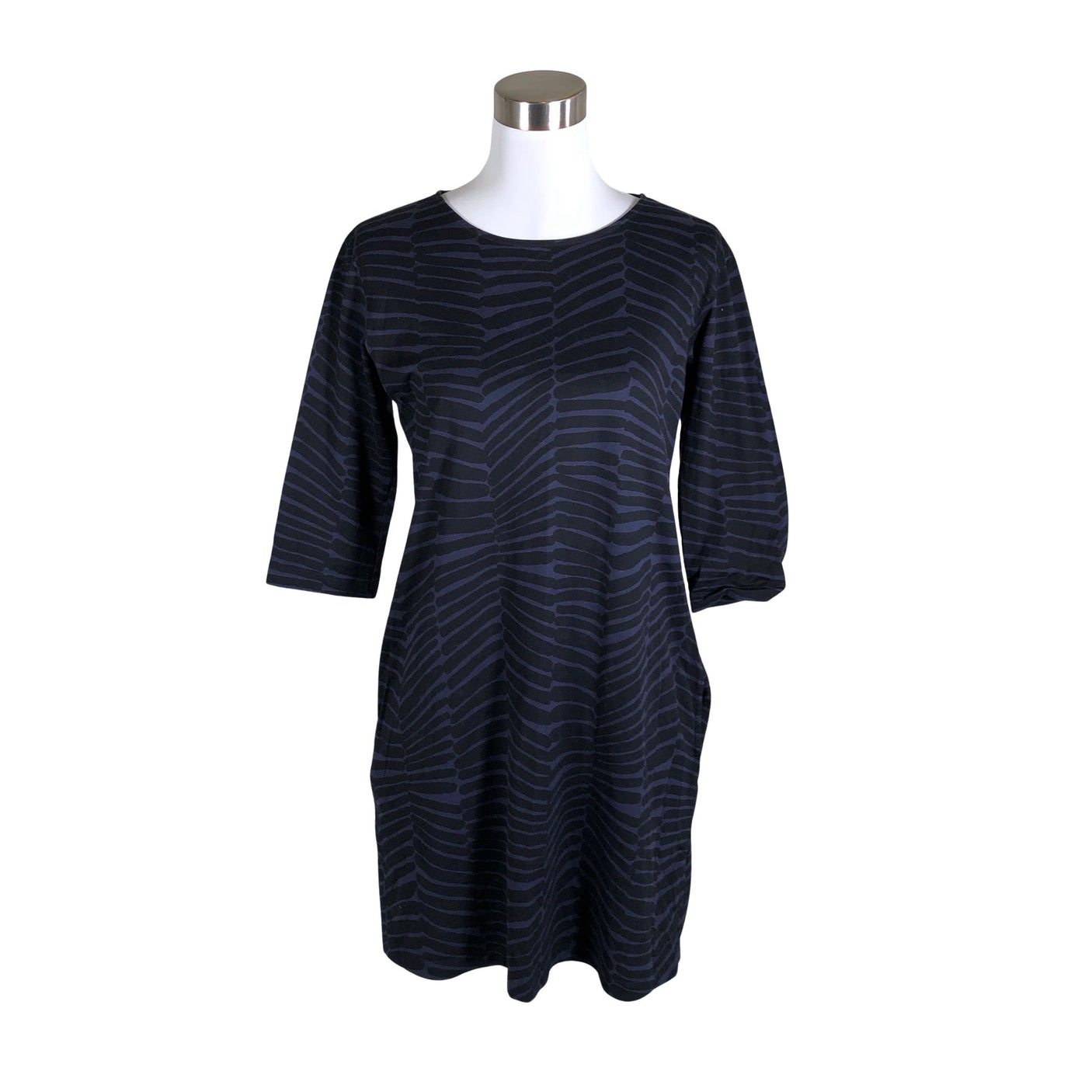Naisten Marimekko - Trikootunika, koko 38 - Sininen (1)