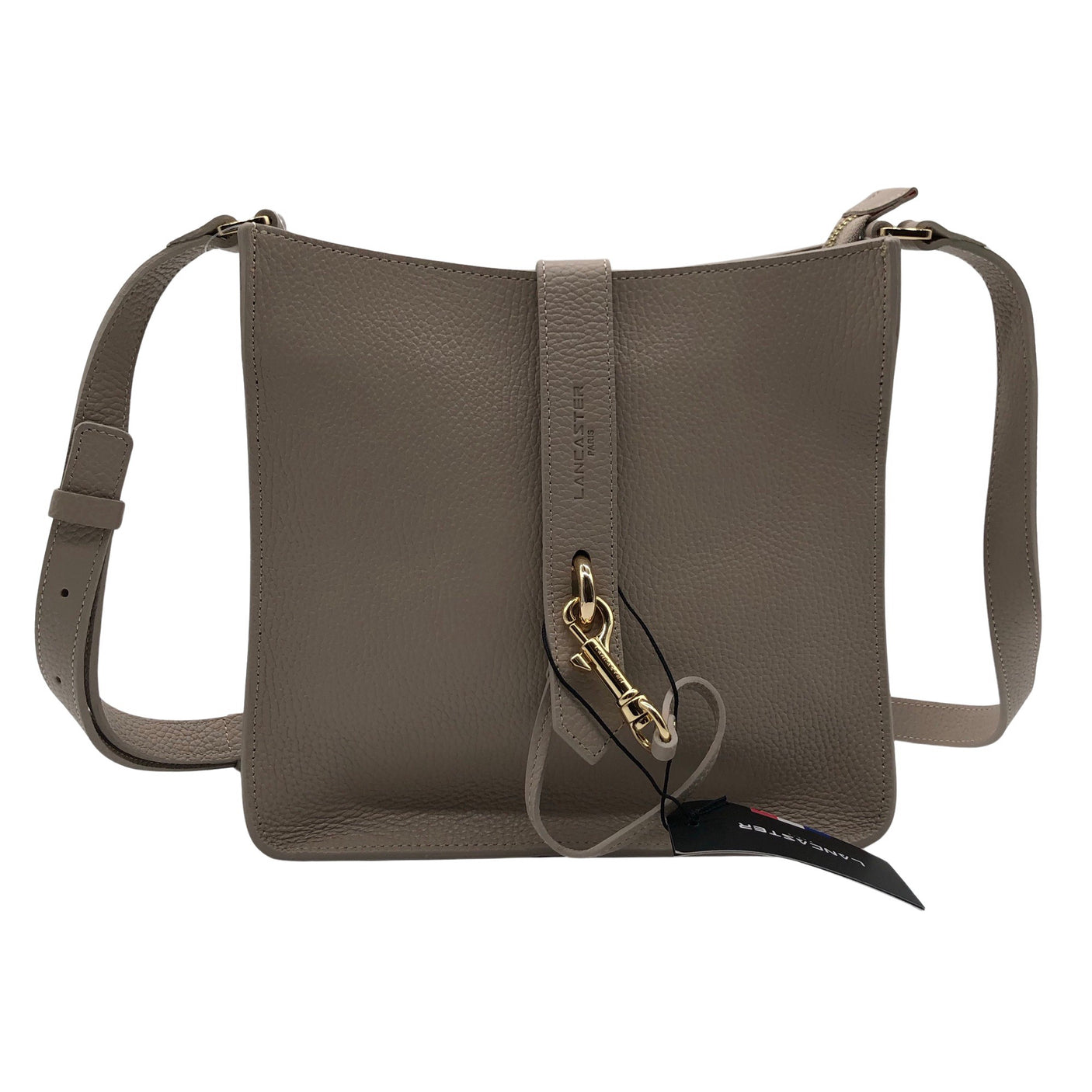Naisten Lancaster - Olkalaukku, koko Midi - Beige (1)