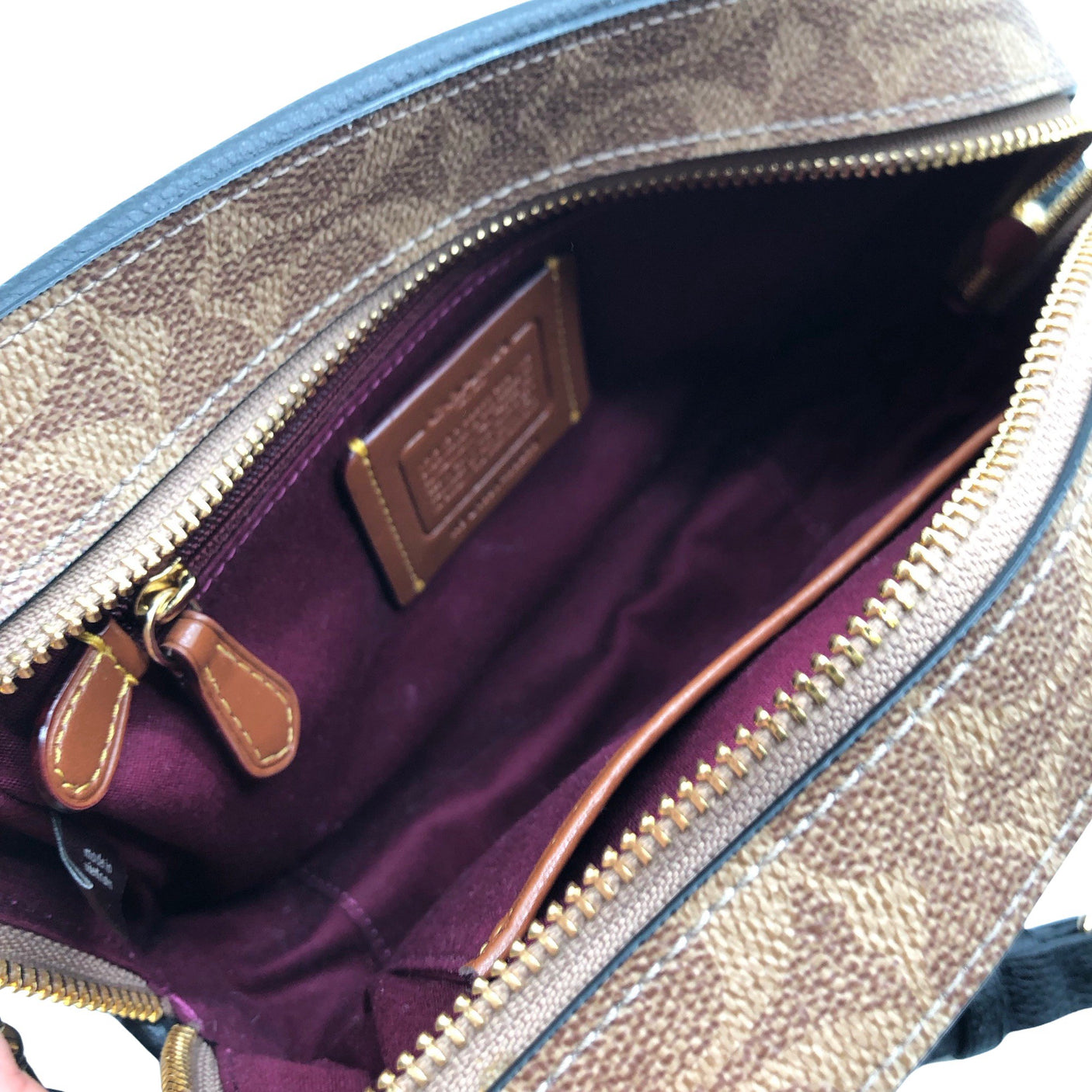 Naisten Coach - Olkalaukku, koko Mini - Musta (2)