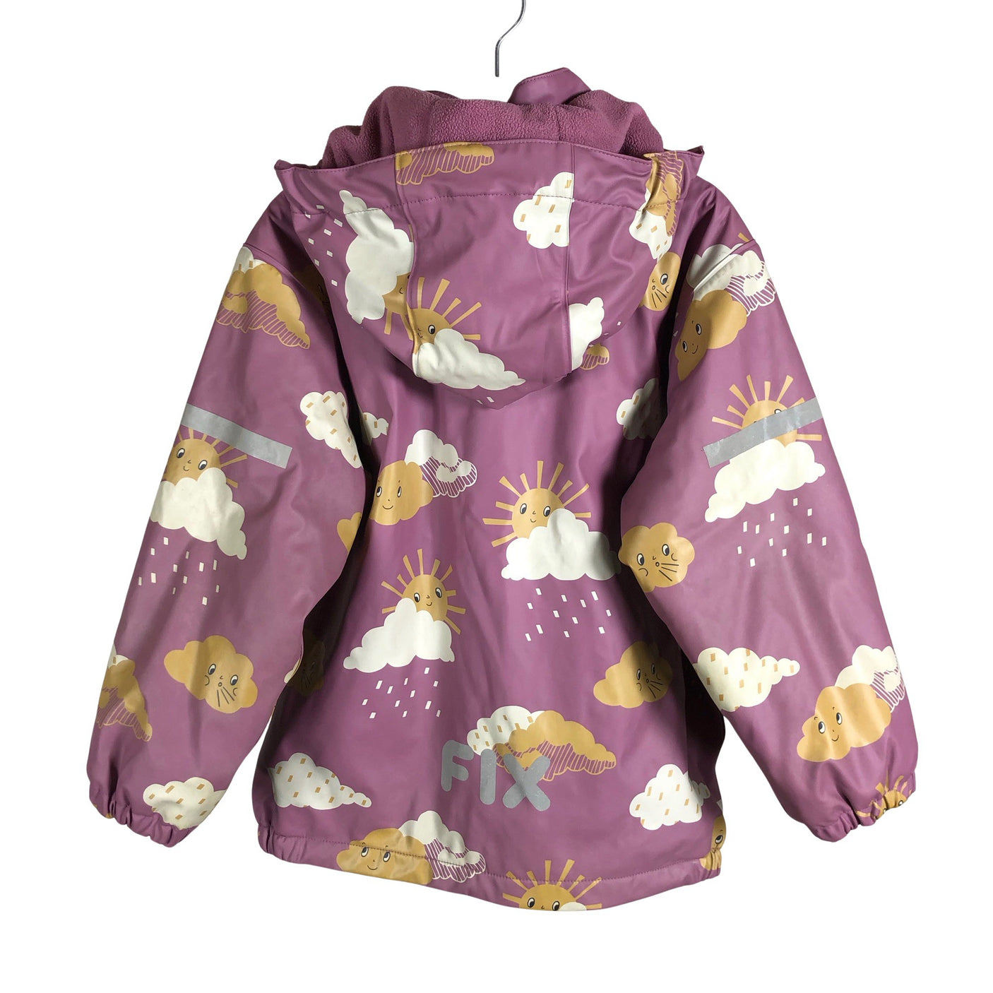 Tyttöjen FIX by Lindex - Sadetakki, koko 116 - 122 - Violetti (2)