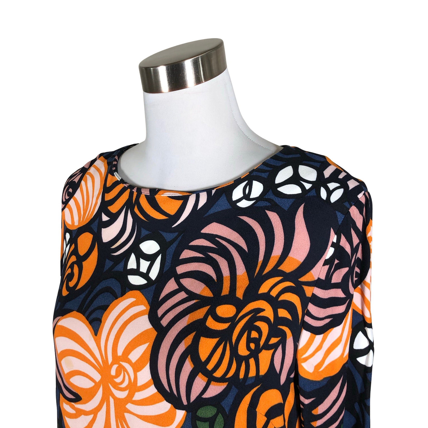 Naisten Marimekko - Sifonkimekko, koko 38 - Sininen (3)