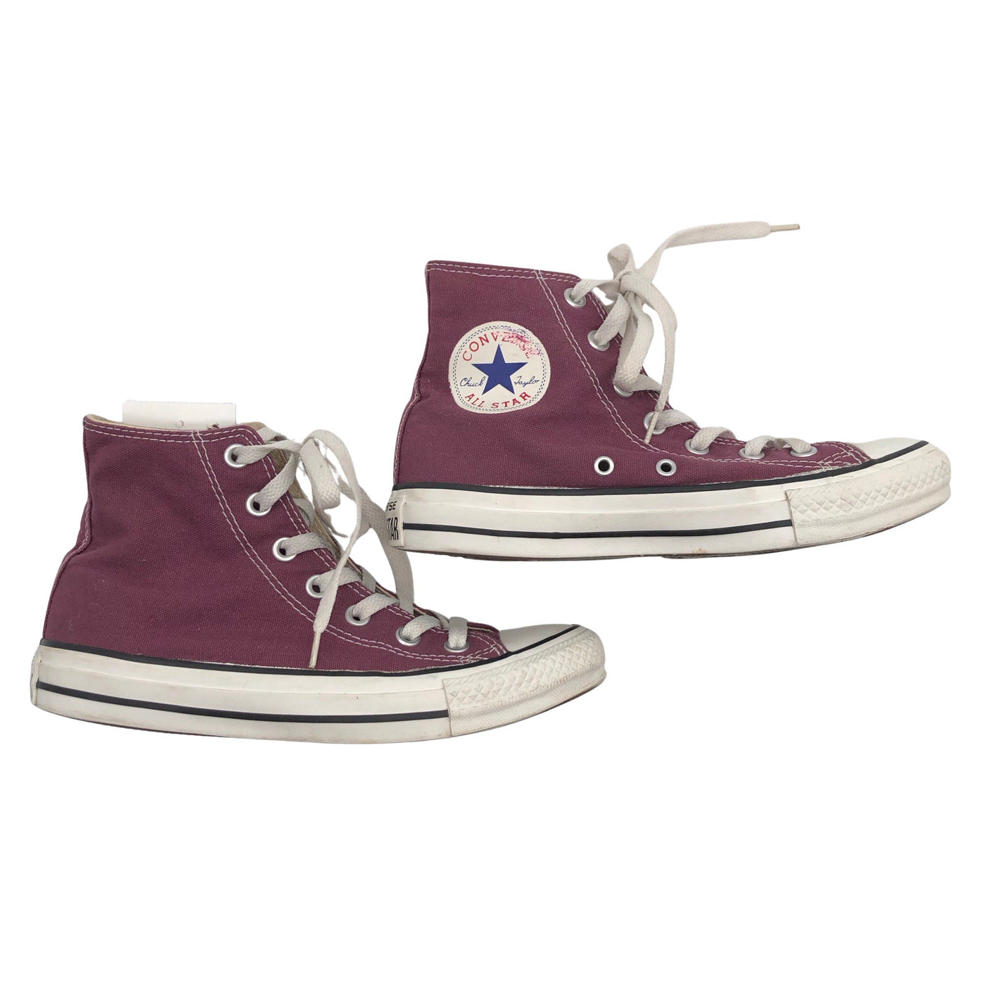 Naisten Converse - Tennarit, koko 37 - Violetti (1)
