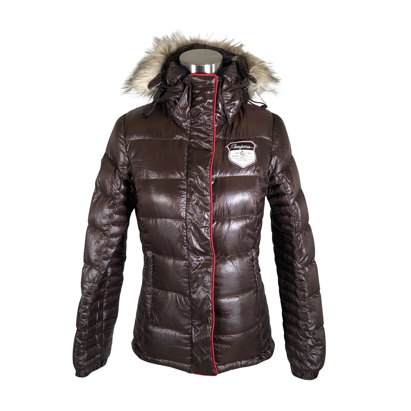 Naisten Bergans of Norway - Kevytuntuvatakki, koko 36 - Ruskea (1)