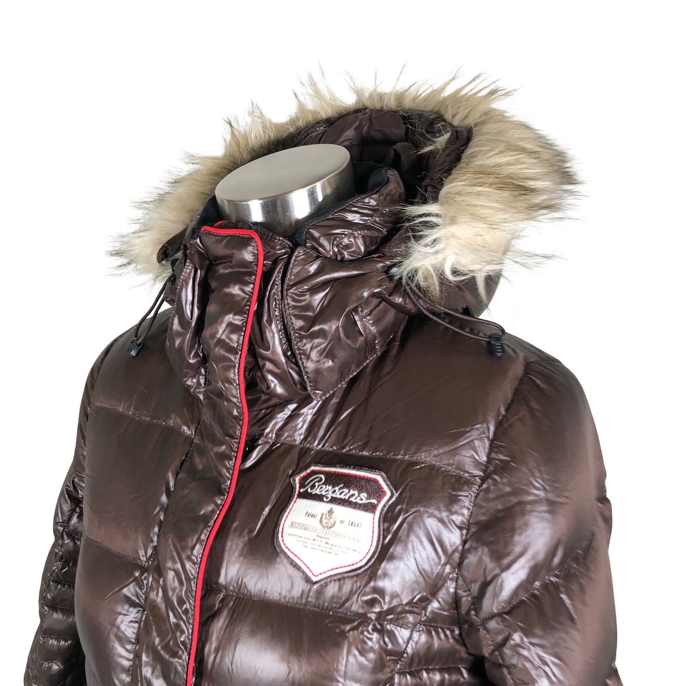 Naisten Bergans of Norway - Kevytuntuvatakki, koko 36 - Ruskea (3)