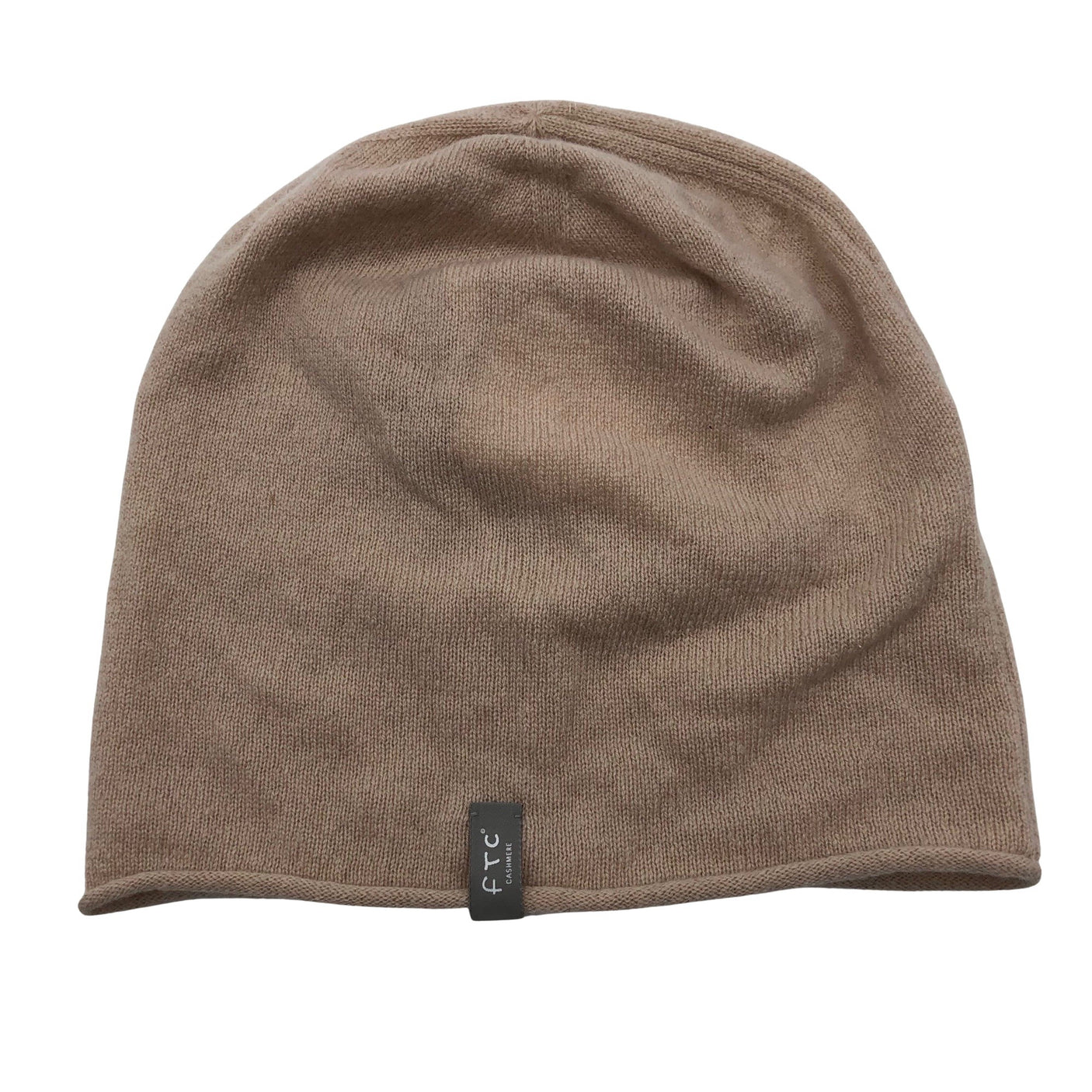 Naisten FTC Cashmere - Ohut pipo, koko 52 - 54 cm - Beige (1)