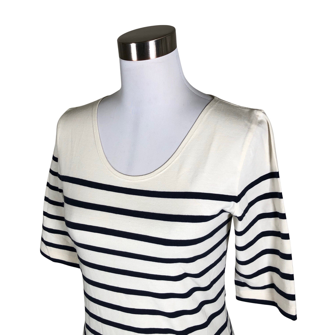 Naisten Filippa K. - Trikoomekko, koko 38 - Luonnonvalkoinen (3)