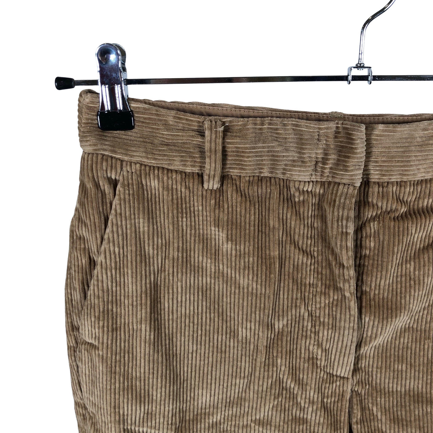 Naisten Weekend by MaxMara - Samettihousut, koko 34 - Ruskea (3)