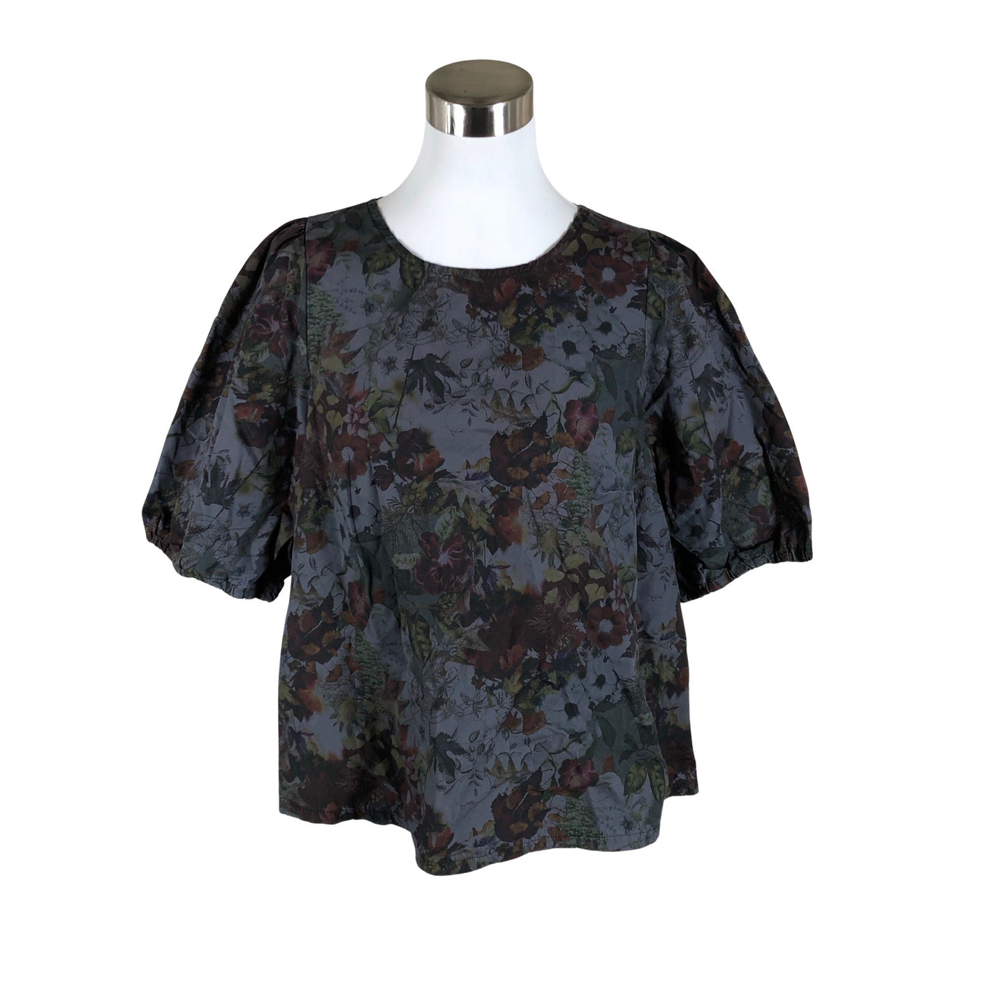 Naisten Vietto - Lyhythihainen pusero, koko 40 - Harmaa (1)