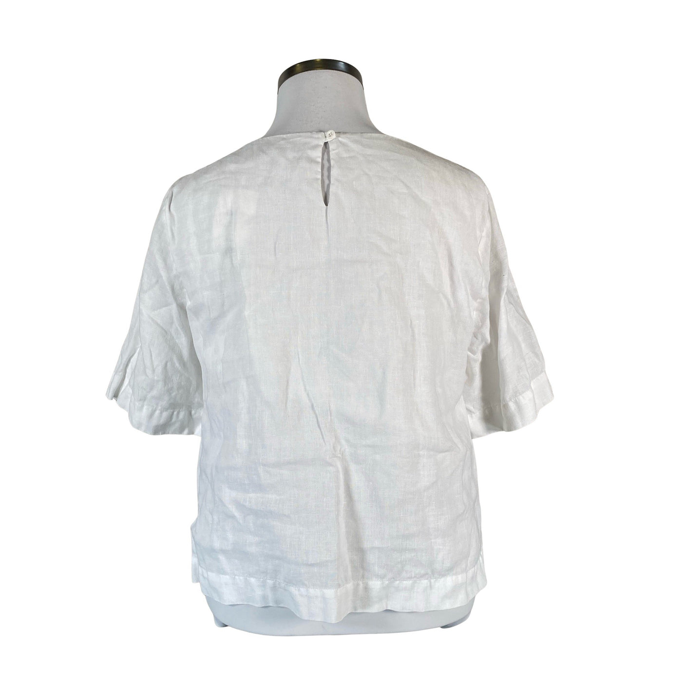 Naisten Nanso - Lyhythihainen pusero, koko 44 - Valkoinen (2)