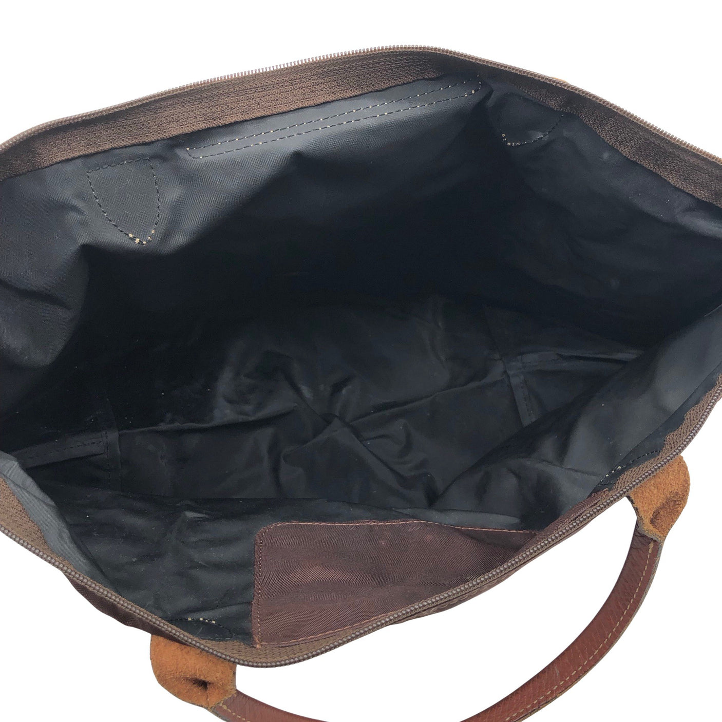Naisten Longchamp - Käsilaukku, koko Midi - Ruskea (3)