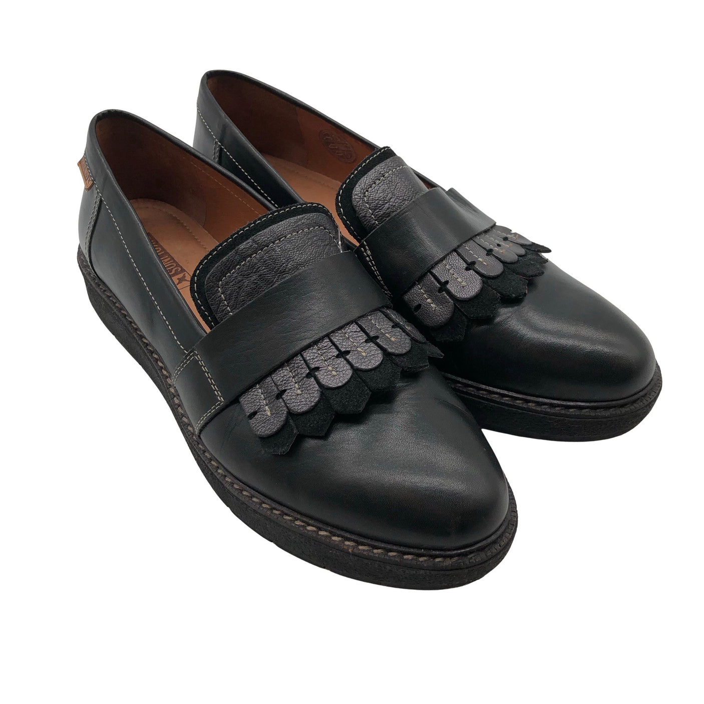 Unisex Pikolinos - Loaferit, koko 41 - Musta (2)