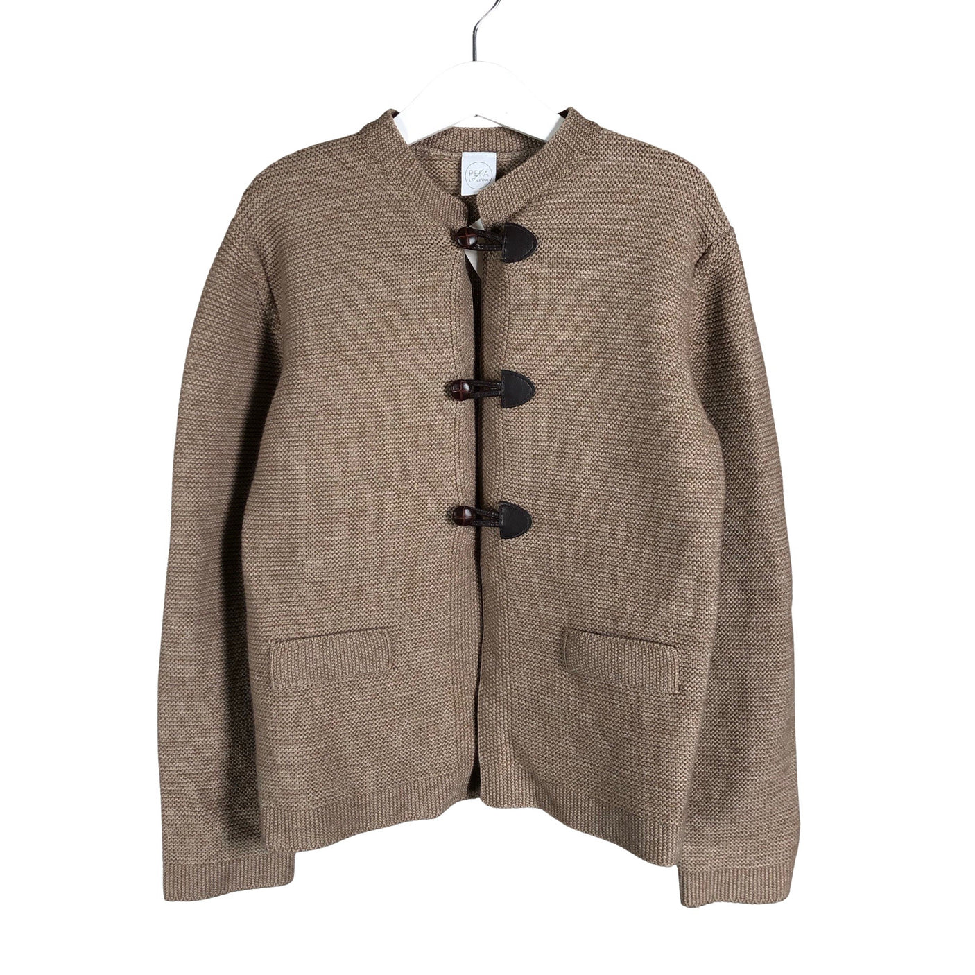 Unisex Pepa London - Neuletakki, koko 122 - 128 - Ruskea (1)