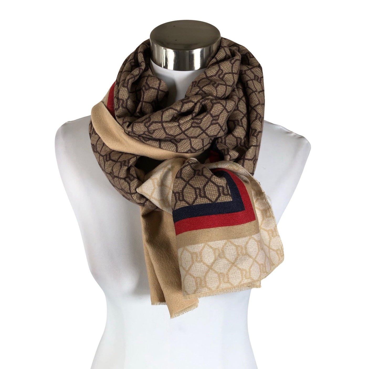 Naisten River Island - Huivi, koko Maxi - Ruskea (1)