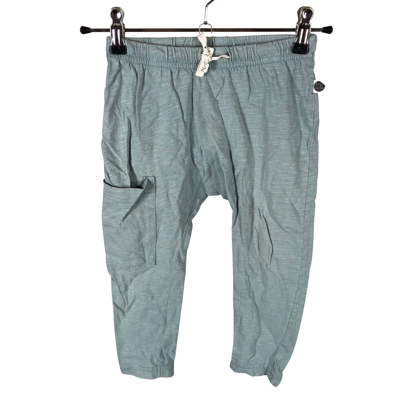 Unisex Mainio - Trikoohousut, koko 86 - 92 - Vihreä (1)