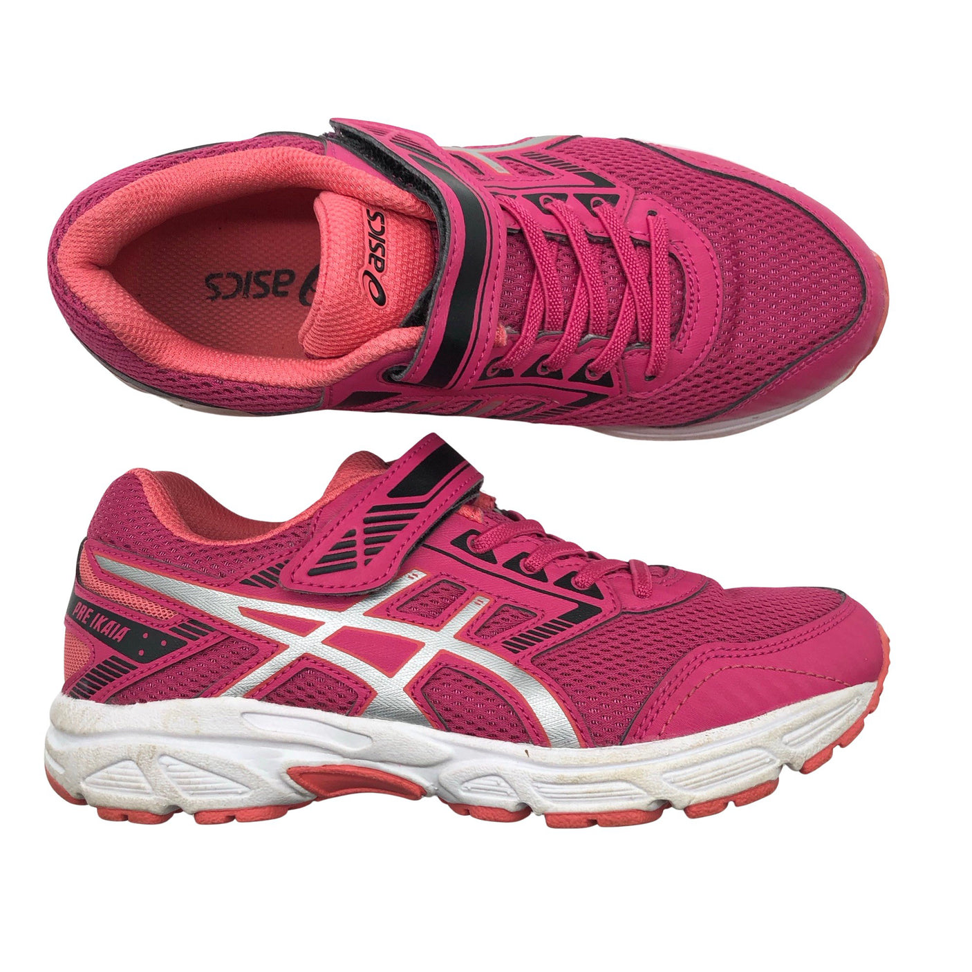 Tyttöjen Asics - Lenkkarit, koko 35 - Pinkki (1)