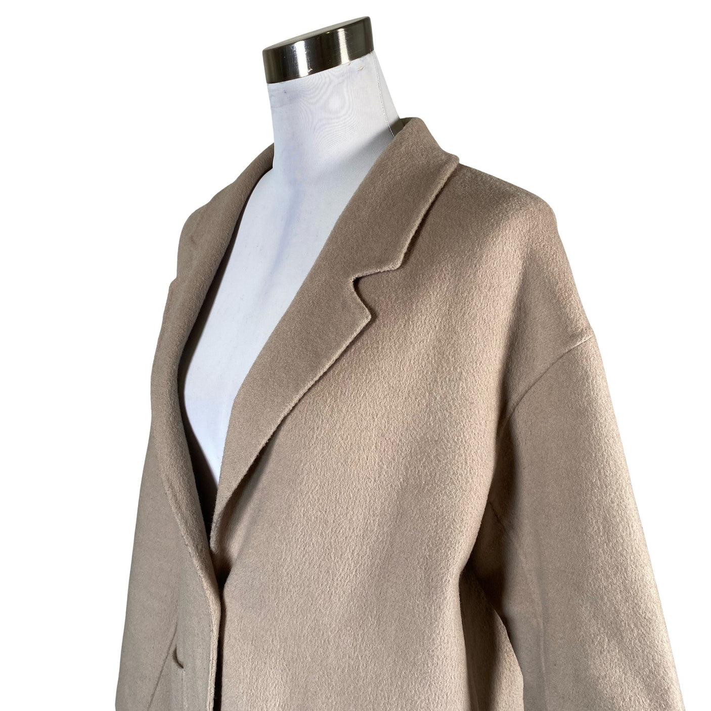 Naisten Nanso - Villakangastakki, koko 38 - Beige (2)