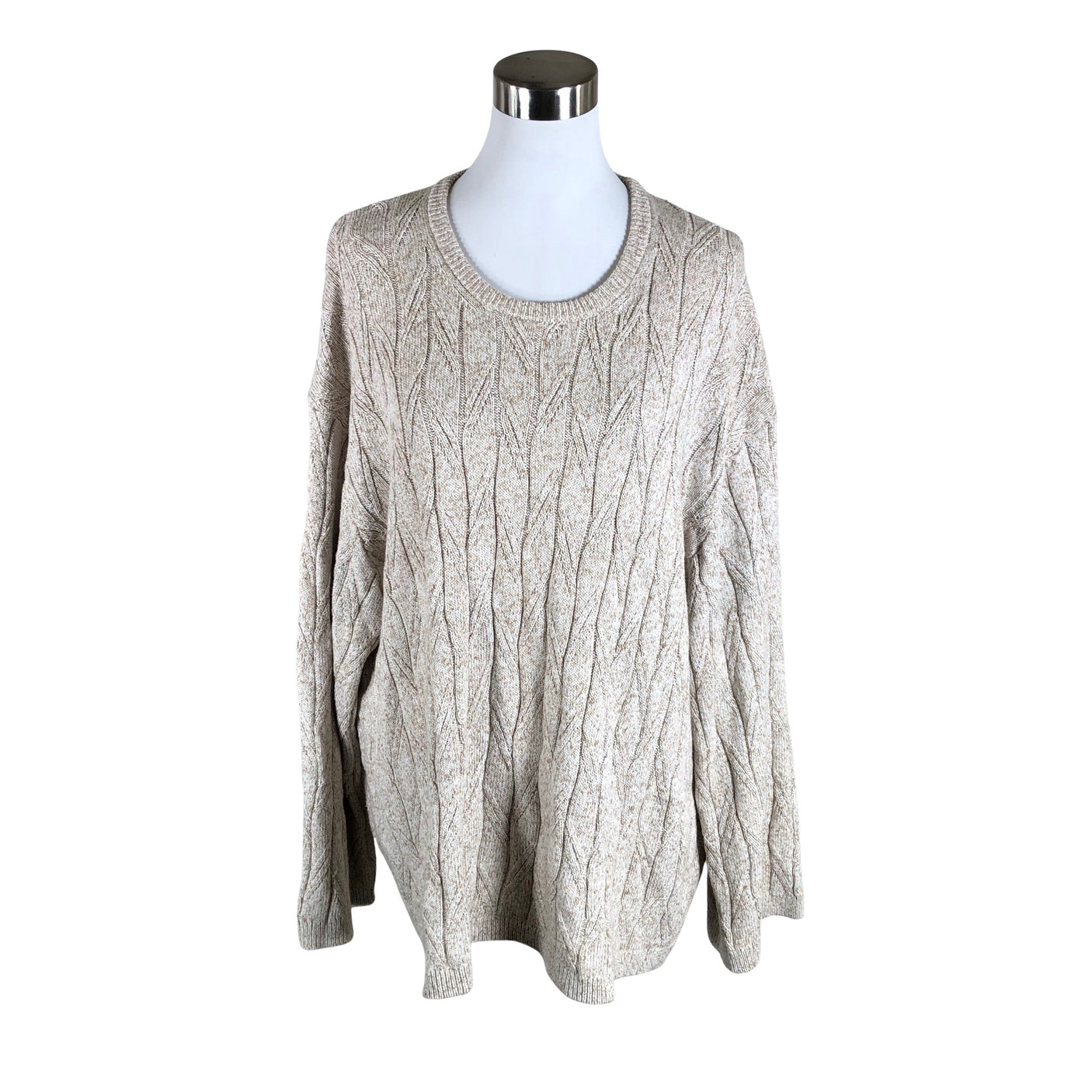 Naisten Samsoe&Samsoe - Neulepaita, koko 40 - Beige (1)