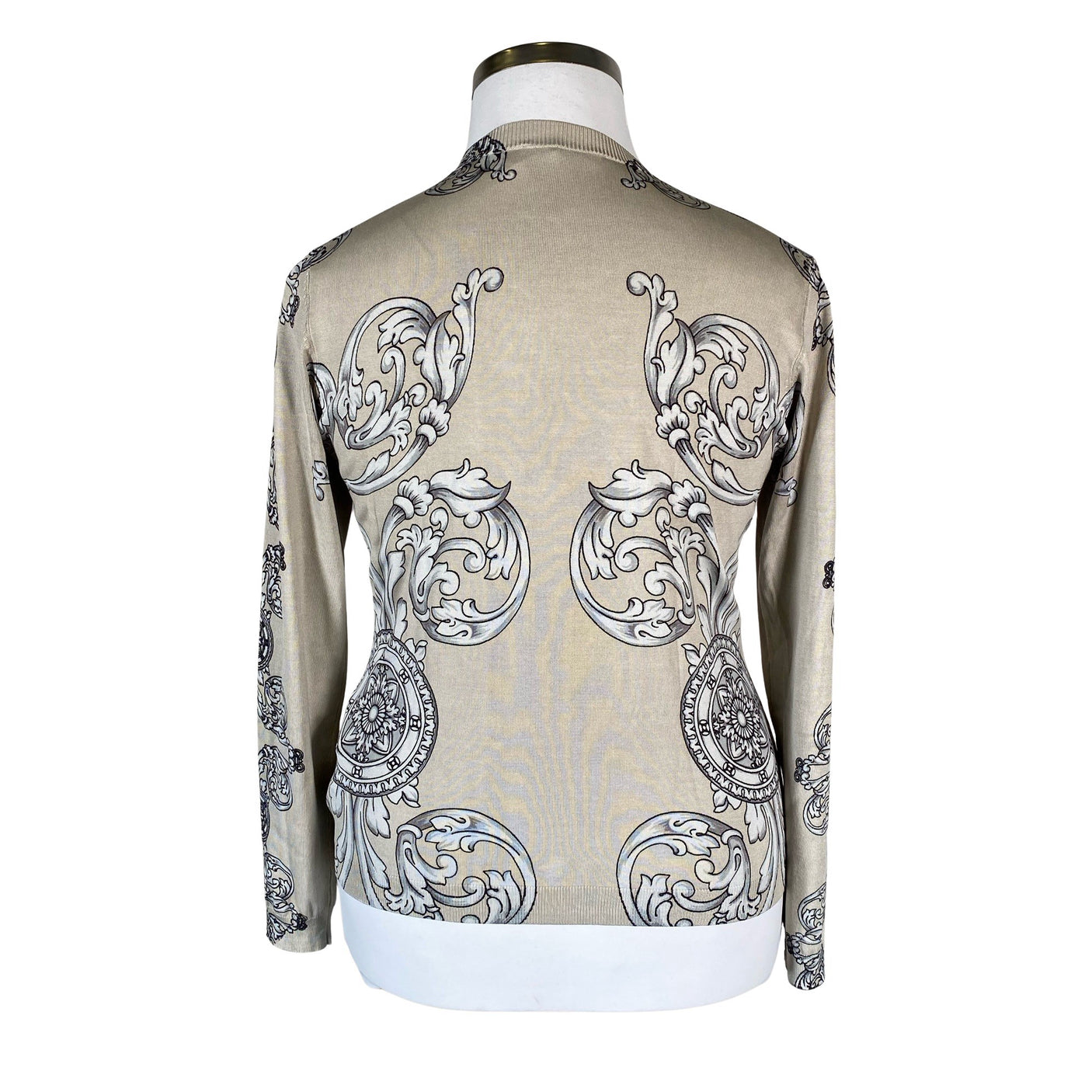 Naisten Versace Collection - Neuletakki, koko 42 - Beige (2)