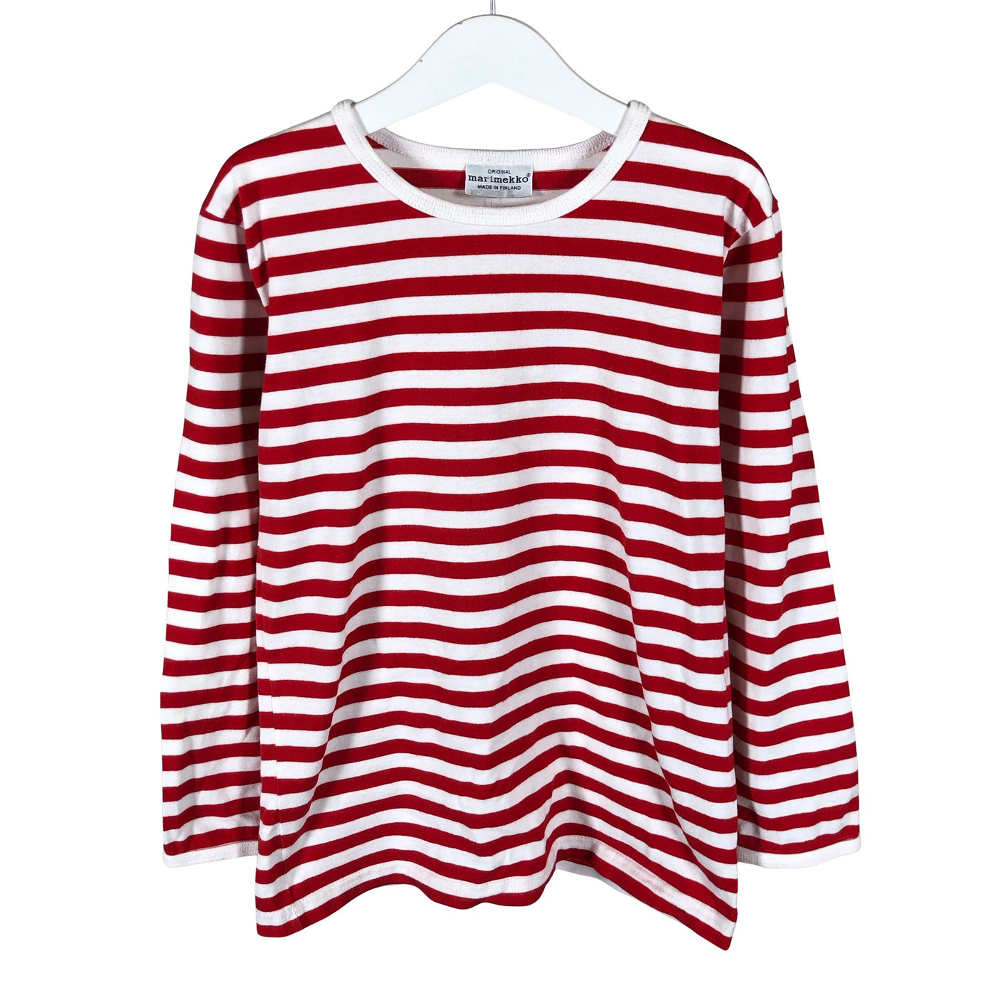 Unisex Marimekko - Trikoopaita, koko 128 - 134 - Punainen (1)