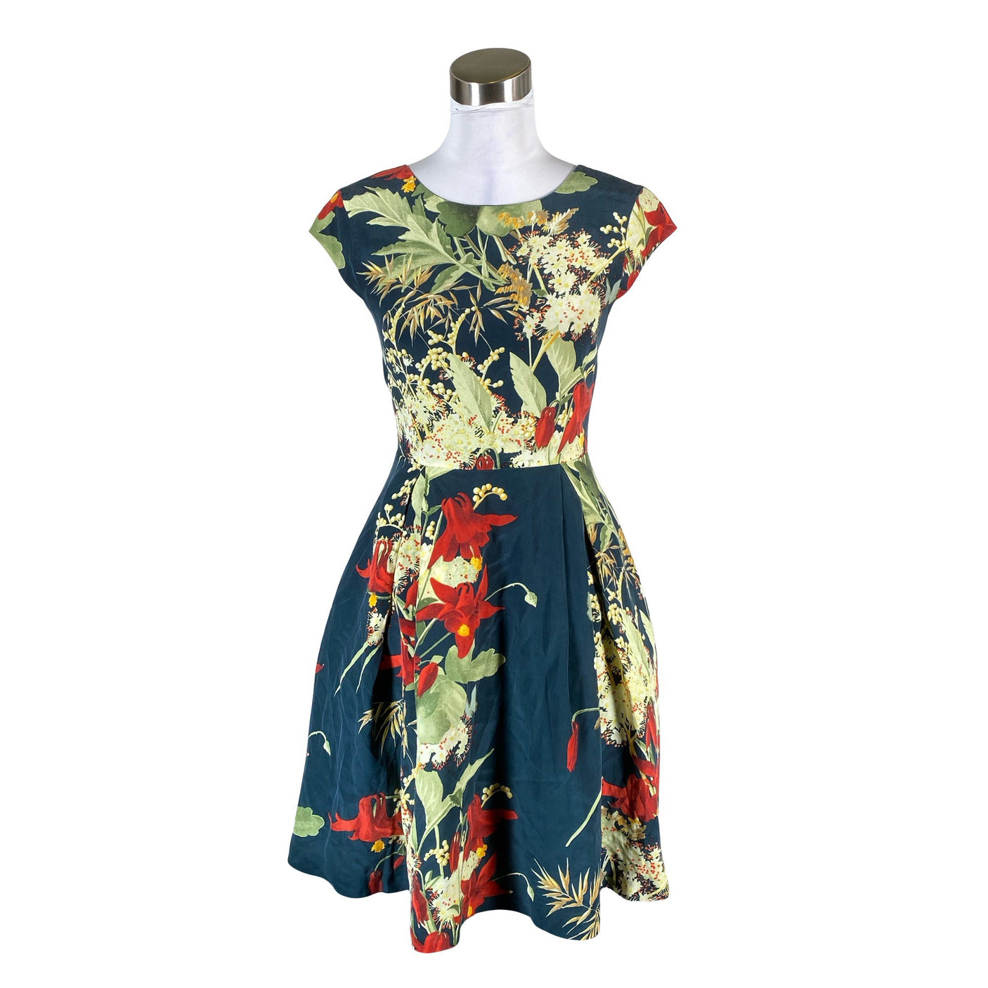 Naisten Ted Baker - Sifonkimekko, koko 34 - Vihreä (1)