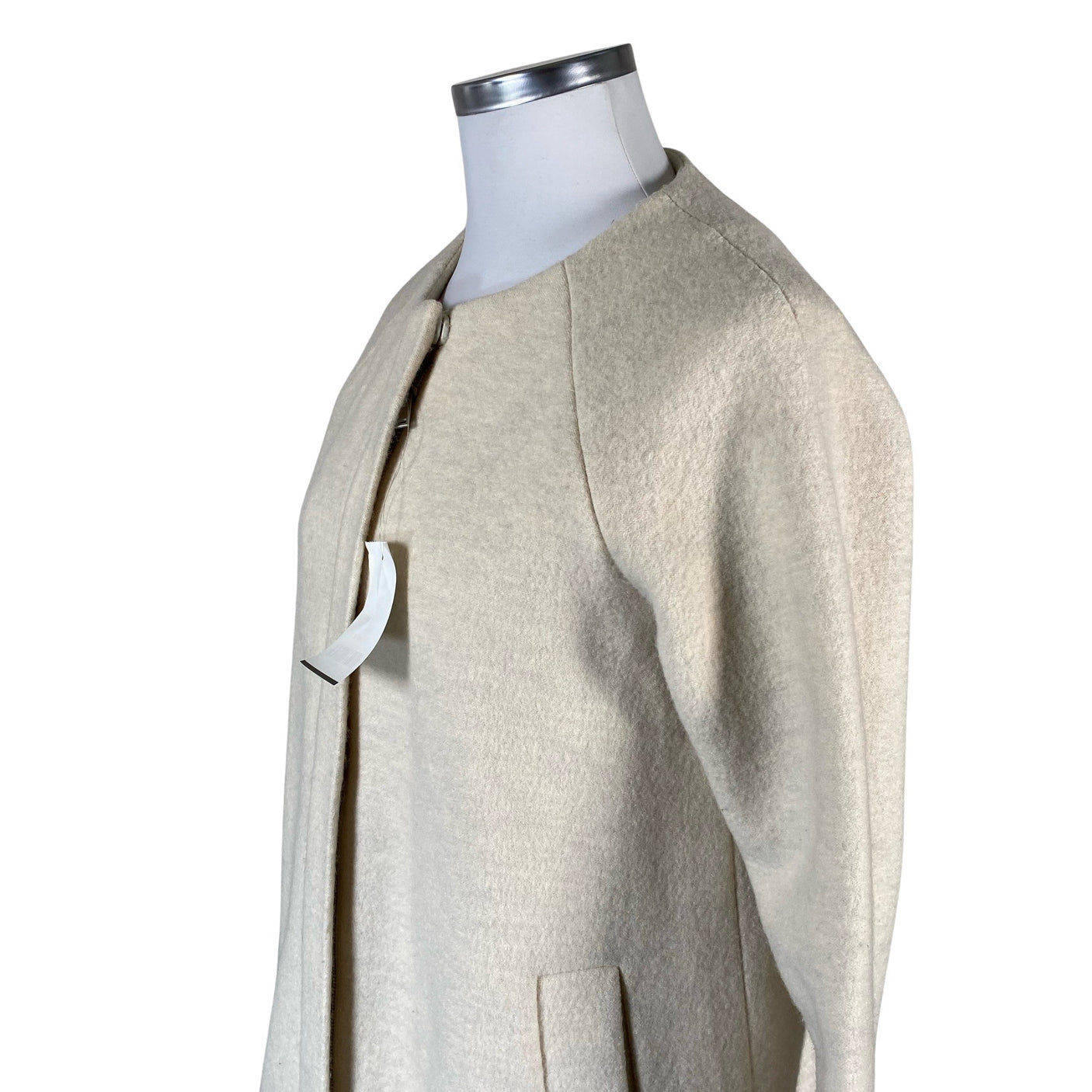 Naisten COS - Villakangastakki, koko 42 - Beige (3)