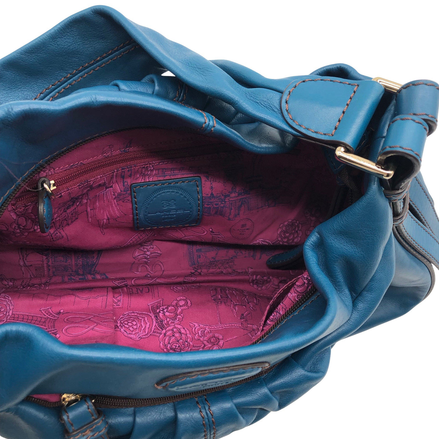 Naisten Lancel - Käsilaukku, koko Maxi - Sininen (3)