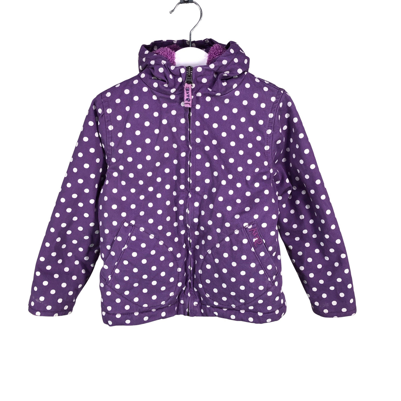 Tyttöjen Kite - Välikausitakki, koko 92 - 98 - Violetti (1)
