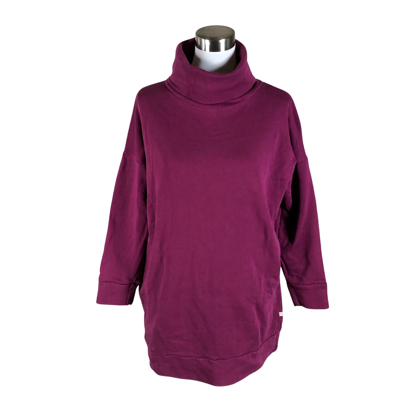 Naisten Puuvillatehdas - Collegetunika, koko 38 - Violetti (1)