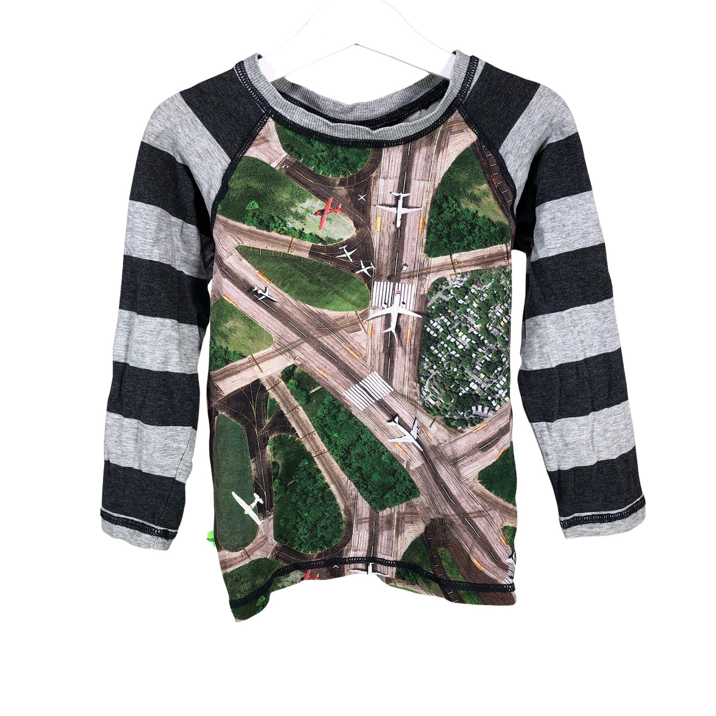 Unisex Molo Kids - Trikoopaita, koko 98 - 104 - Harmaa (1)